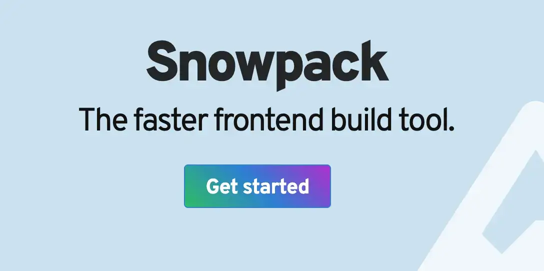 Snowpack 构建工具